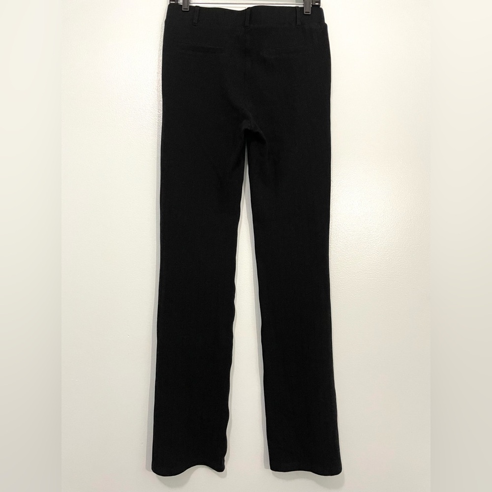 Betabrand Black Yoga Boot Leg Dress Trouser Pants M Long - Picture 3 of 13